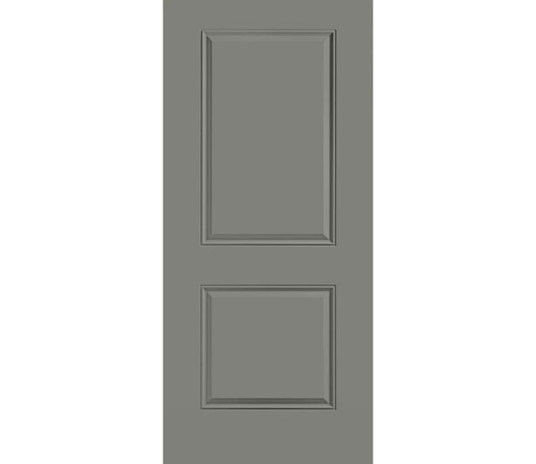 Plattsburgh 2 Panel Square Steel Entry Door