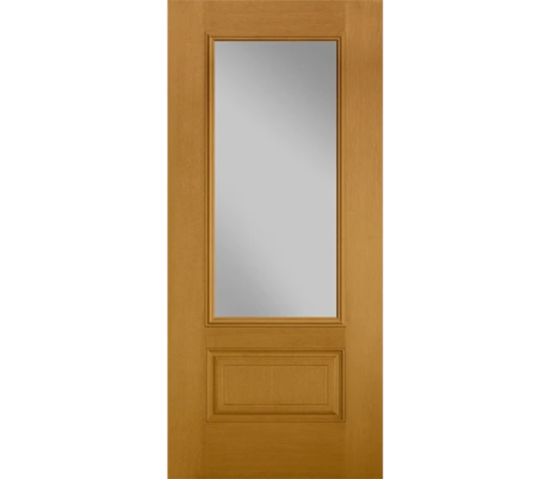 Plattsburgh Three Quaters light Fiberglass Entry Door